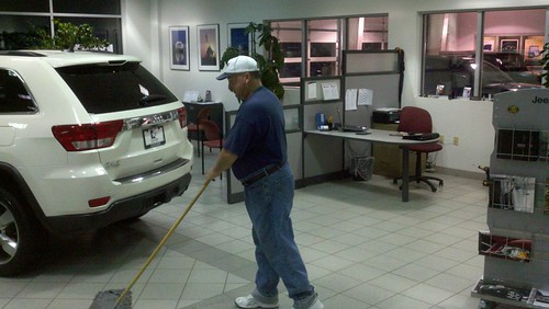 Auto Dealership Janitorial Cleaning